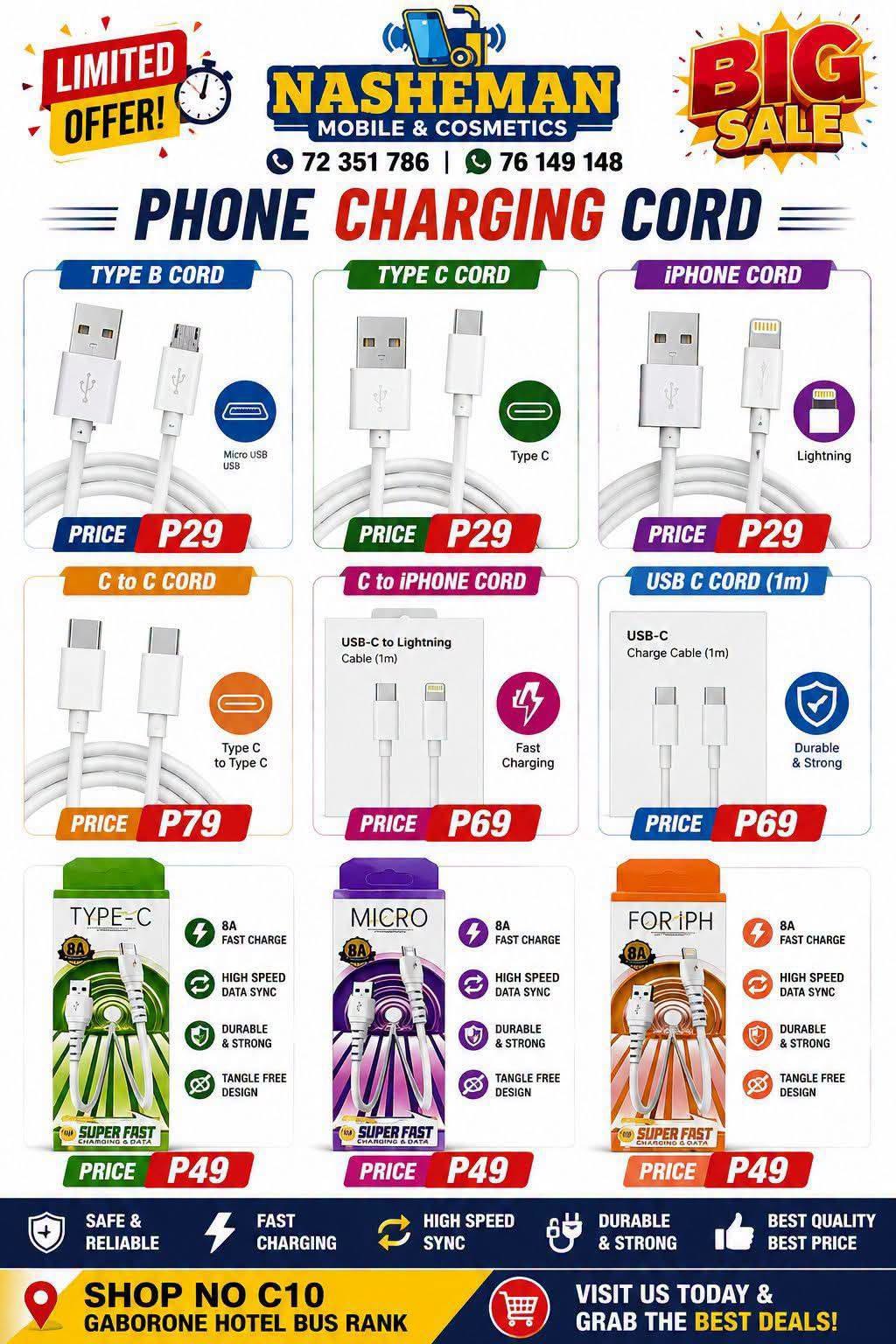 Big Special Offer Phone Charging Cords Looking