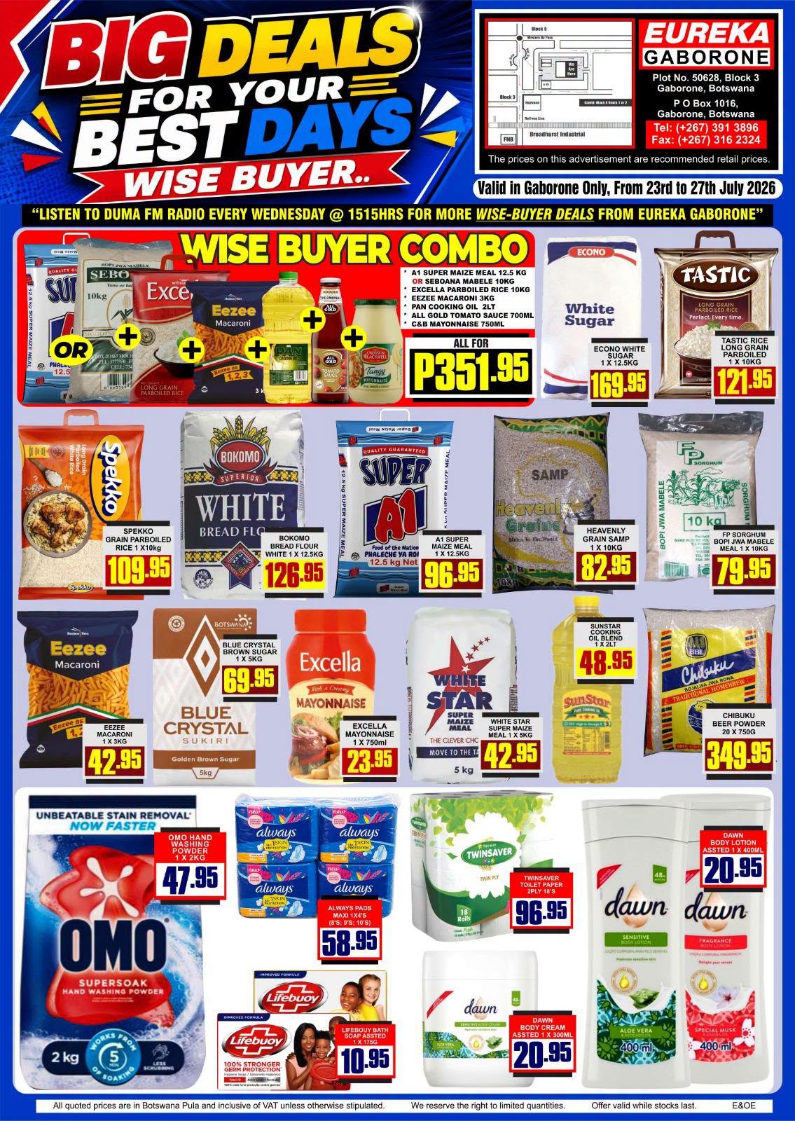 Wise Buyer Weekend Promotion Is Here.