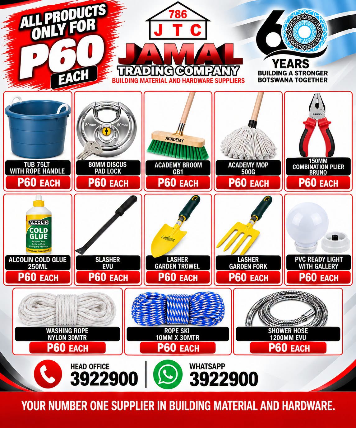 Come in Store for These Specials..