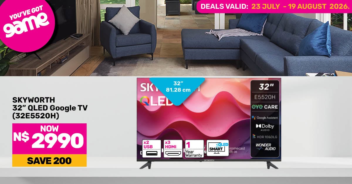 From Big-screen Entertainment to Sports Essentials, Get