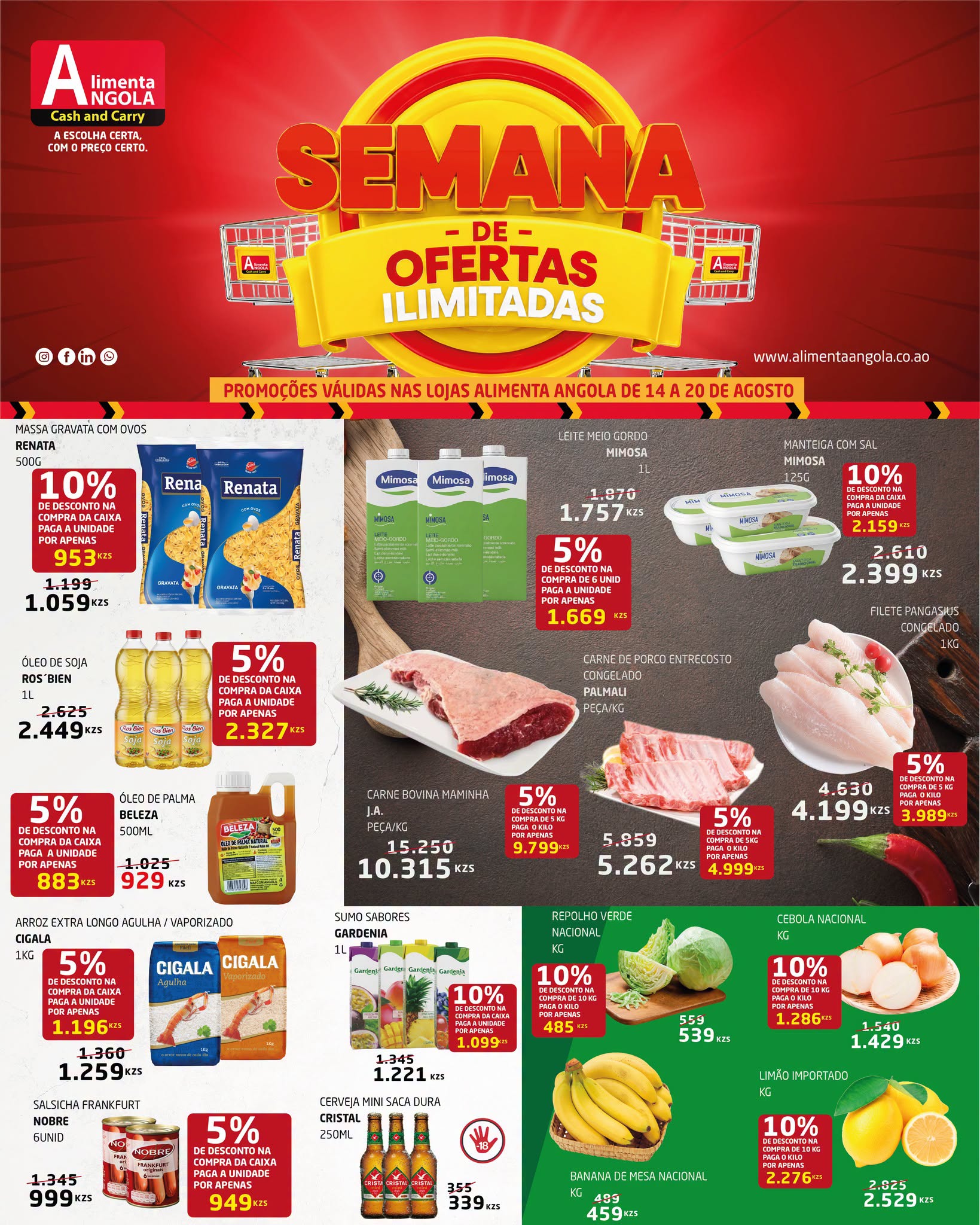 Uma Semana Inteira De Descontos Sem Limites No Alimenta