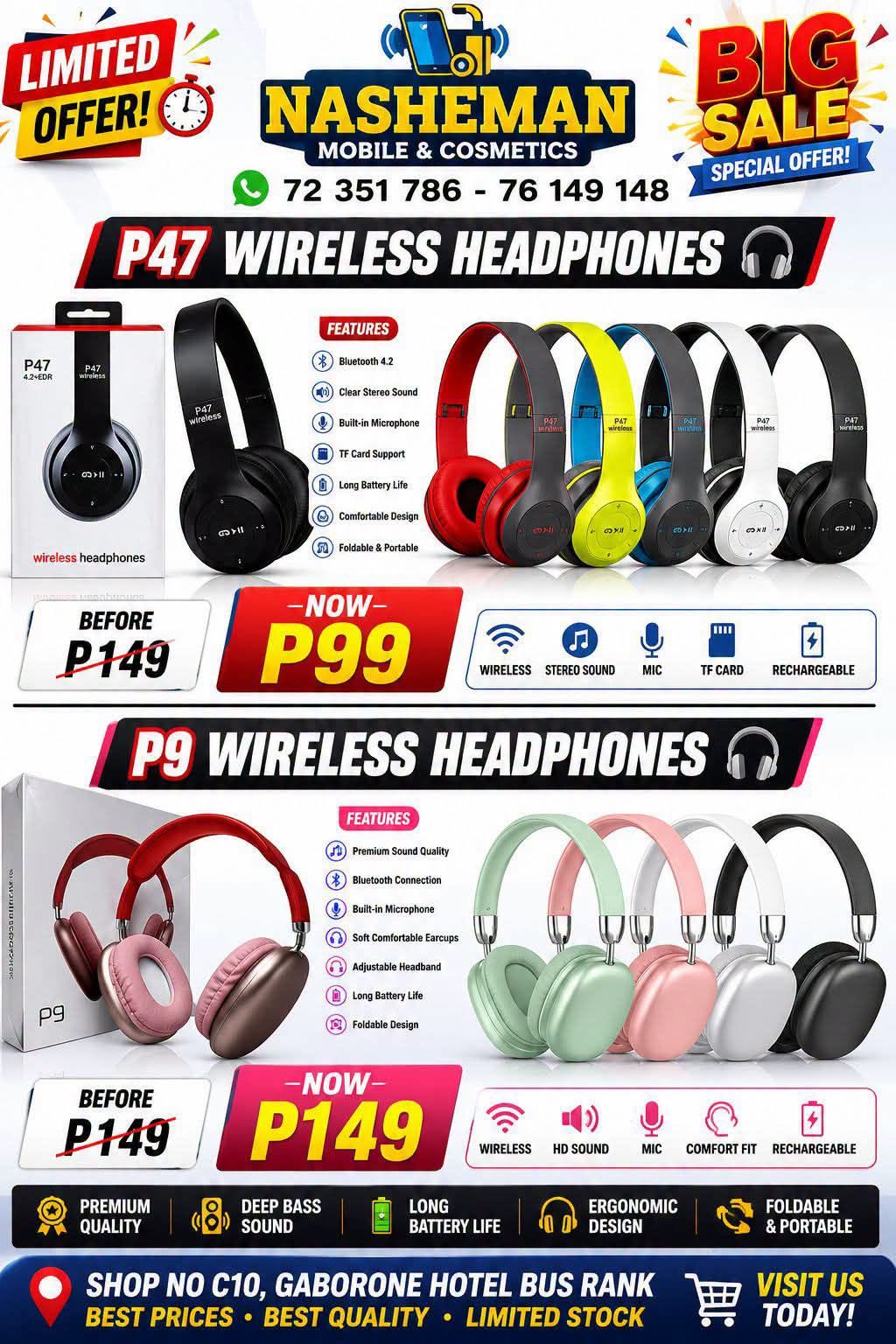 Big Sale on Wireless Headphones Upgrade Your Music