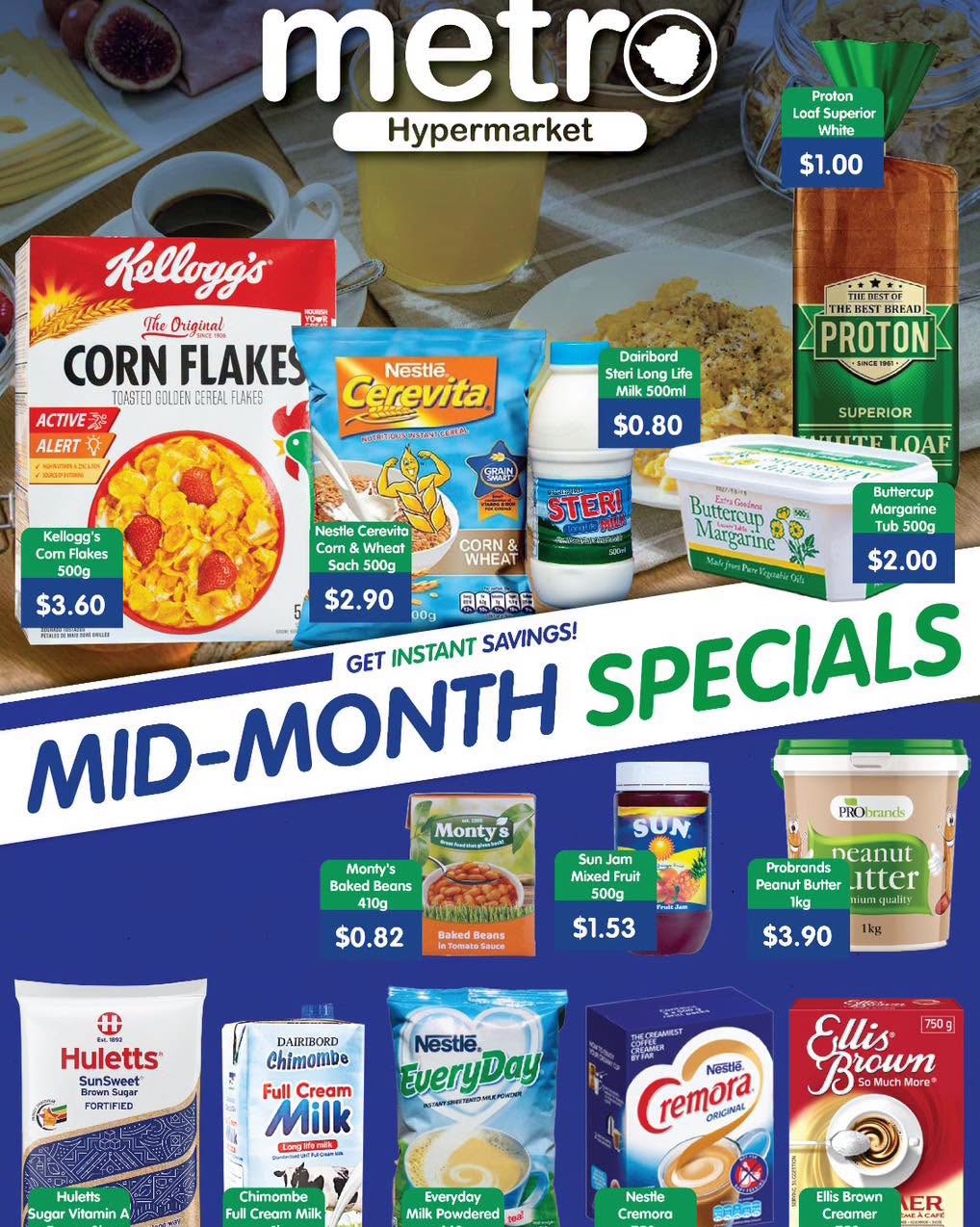 MID-MONTH SPECIALS - YOUR PANTRY WILL THANK YOU!