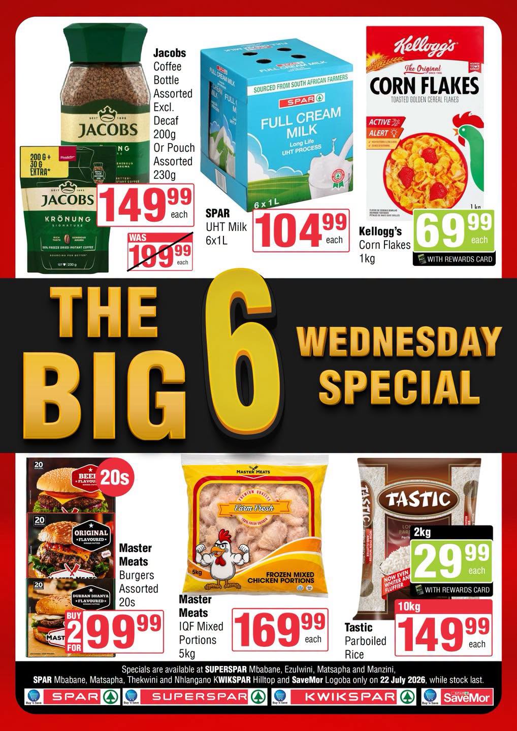 Don’t Miss This Week’s Big 6 Wednesday Specials at Buy N