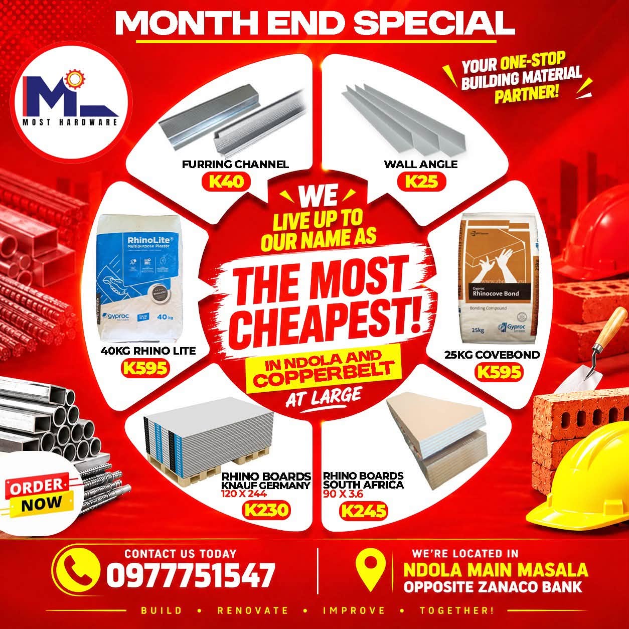 Most Hardware Zambia Specials