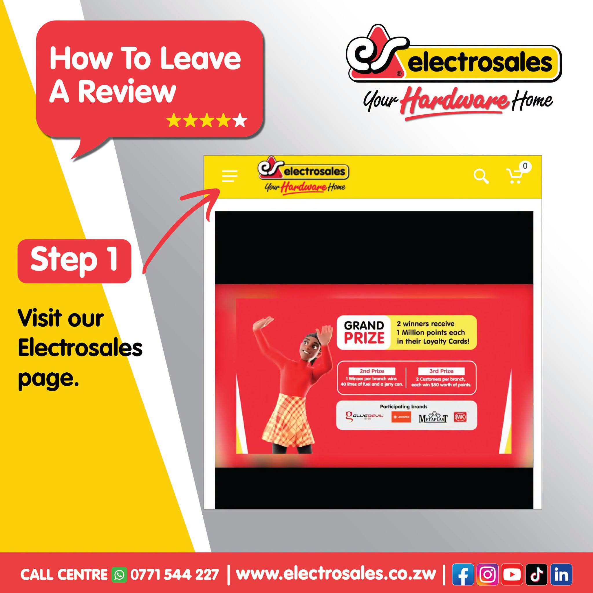 Leaving a Review on Our Website Is Quick and Easy!