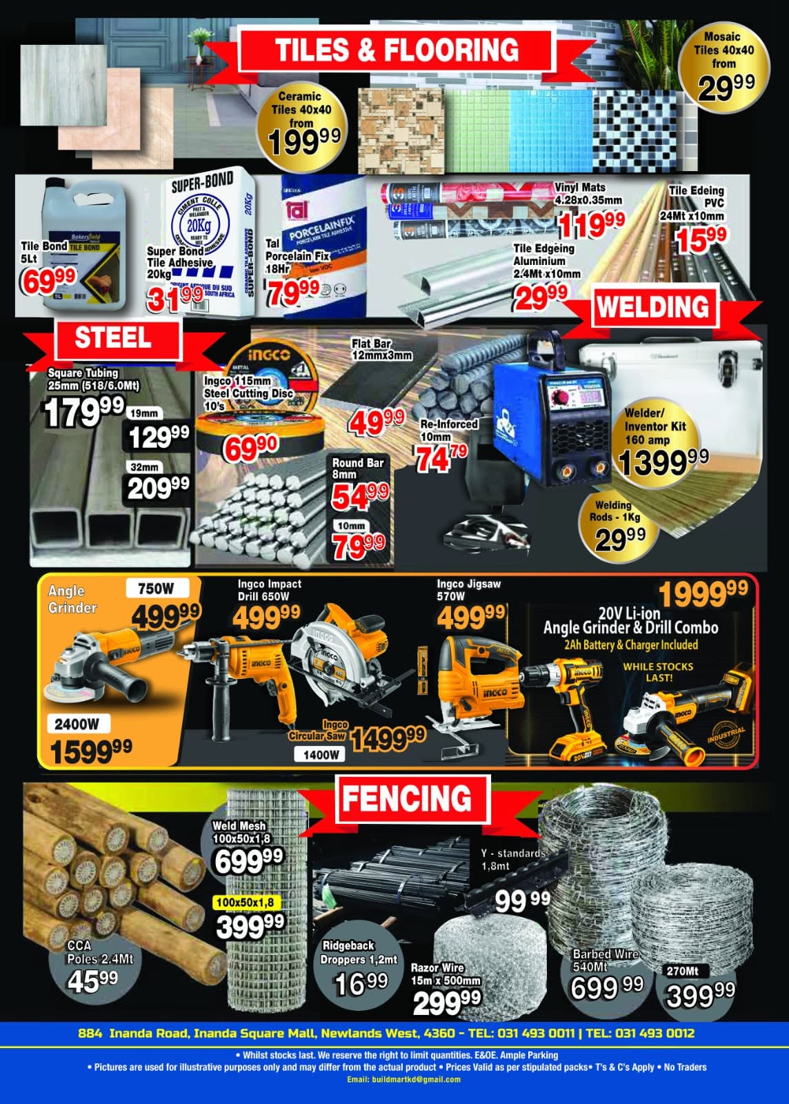 Builmartc Lesotho Specials