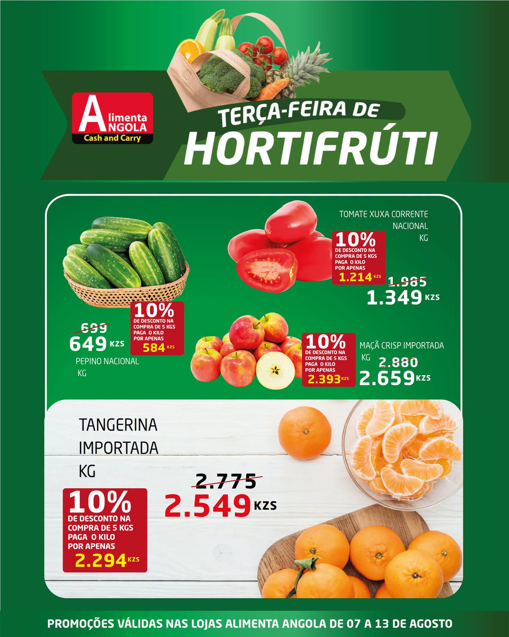Hoje É Dia De Fruta E Verdura Fresquinha.