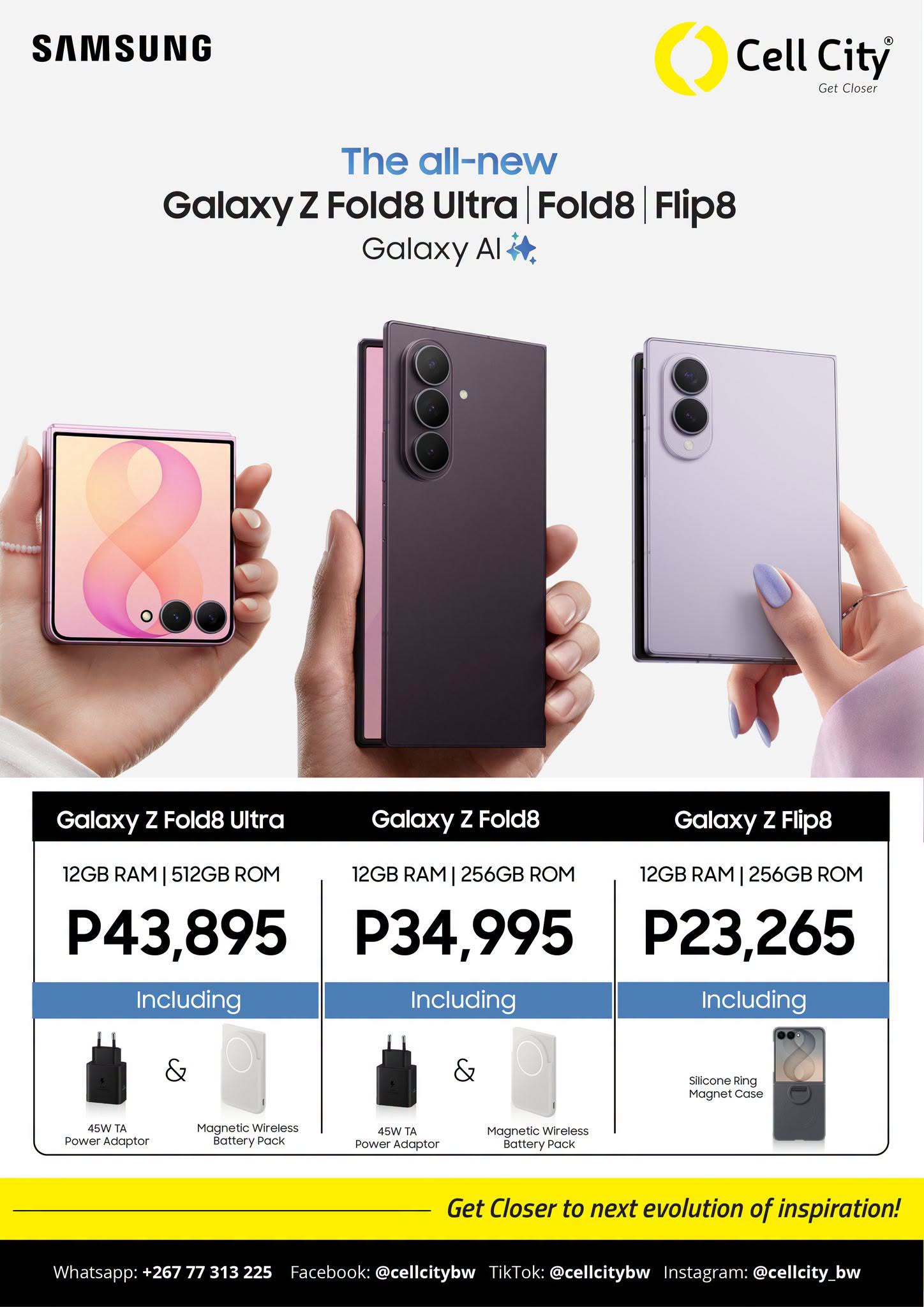 Meet the New Foldables: The Galaxy Z Fold 8 Ultra