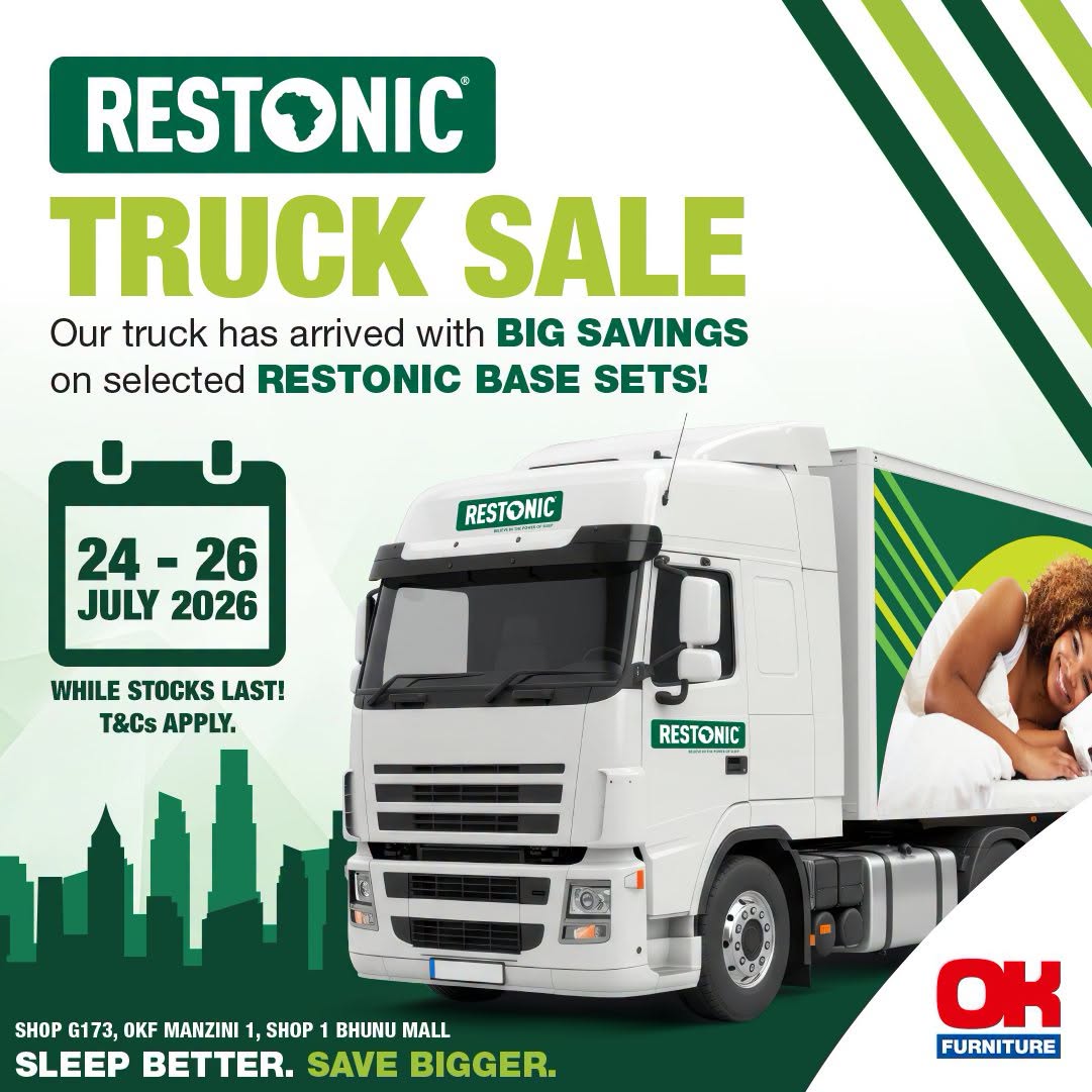 The OK Furniture Restonic Truck Sale Has Arrived!
