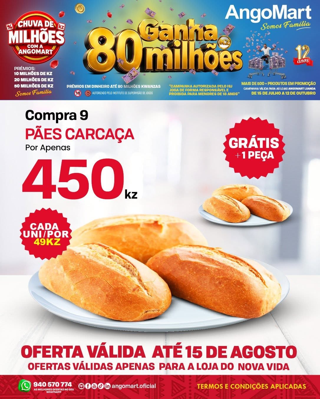 As Melhores Ofertas Do Mês De Agosto Estão Na Angomart
