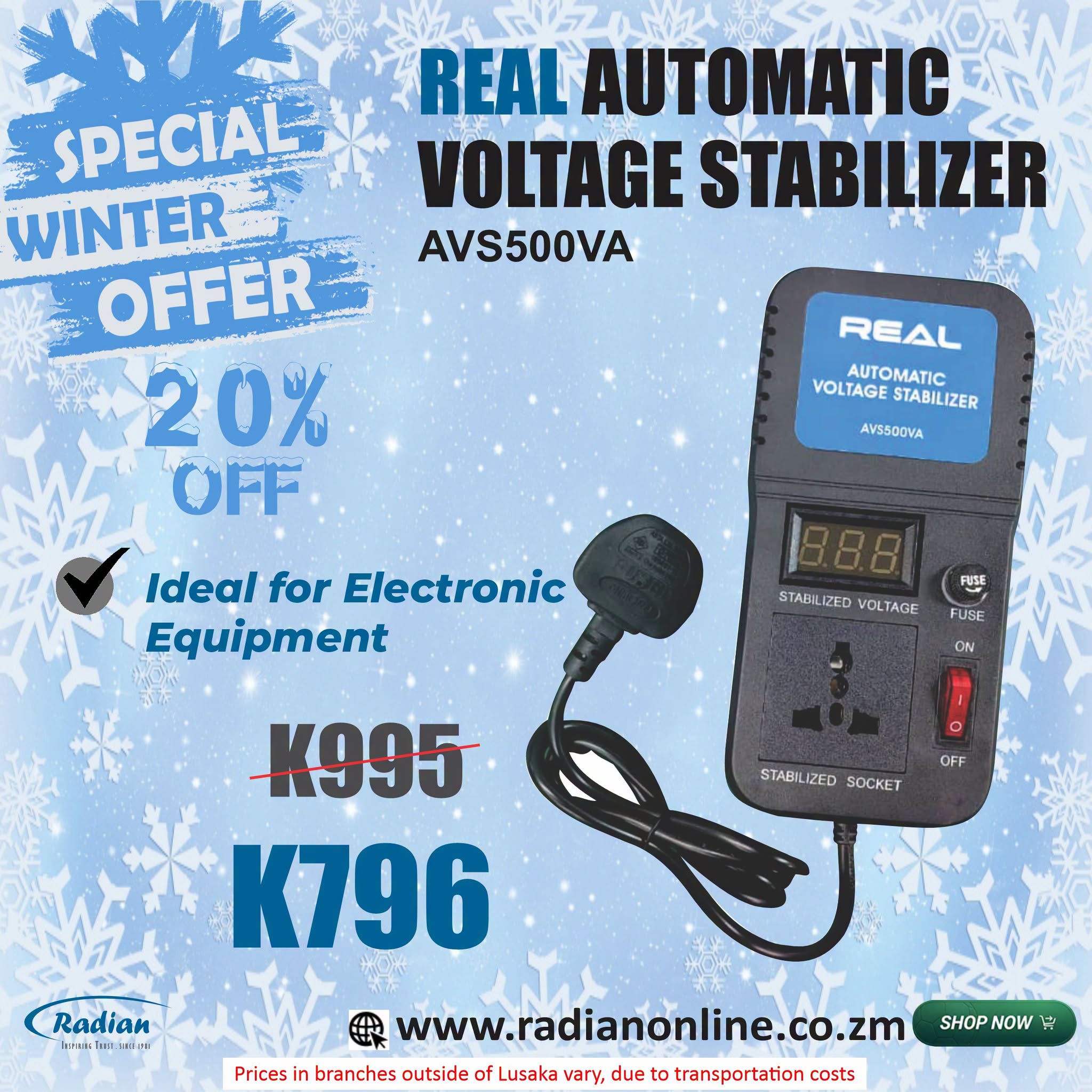 Radianstores Zambia Specials