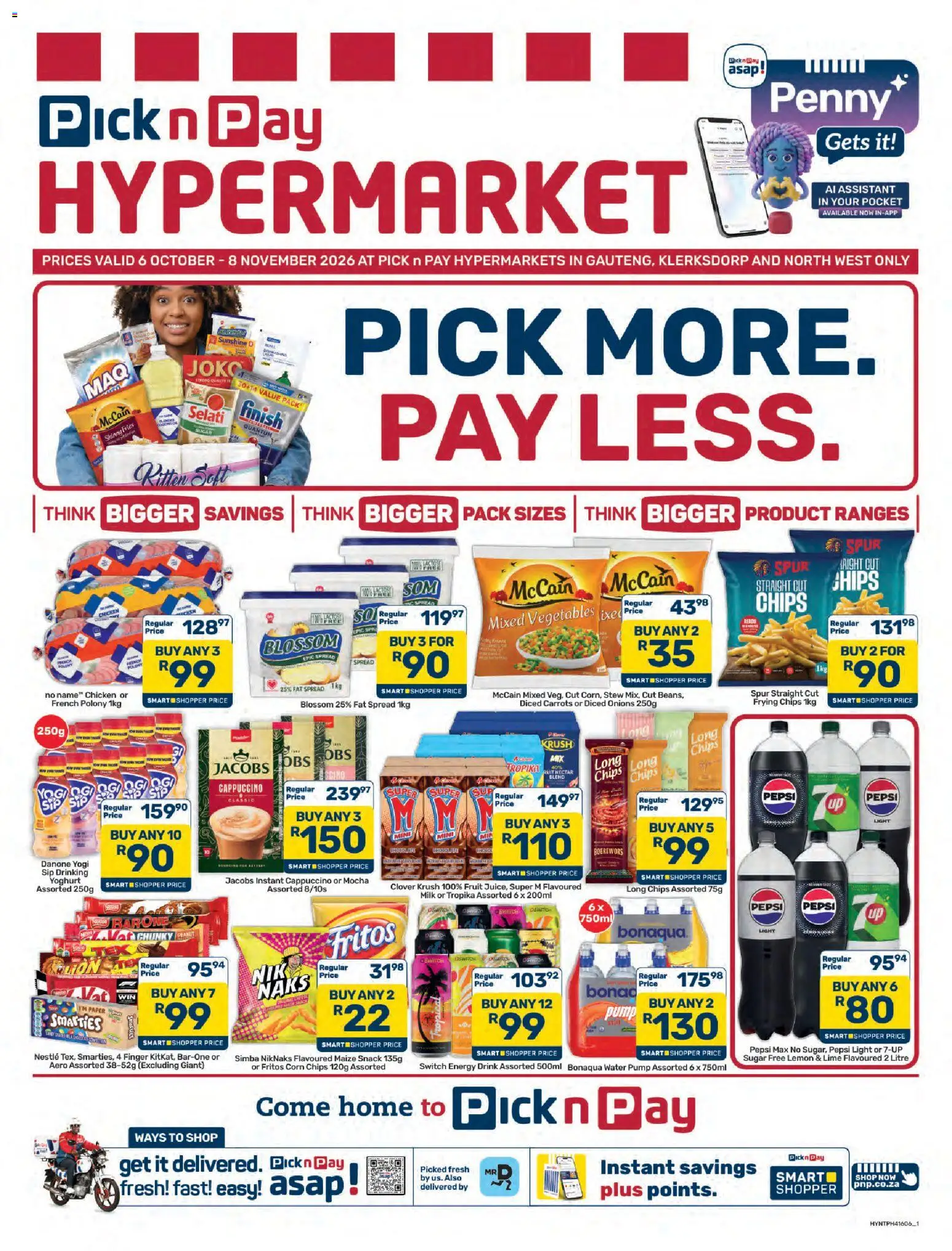 Hypermarket Pay Less Inland Provinces - Specials