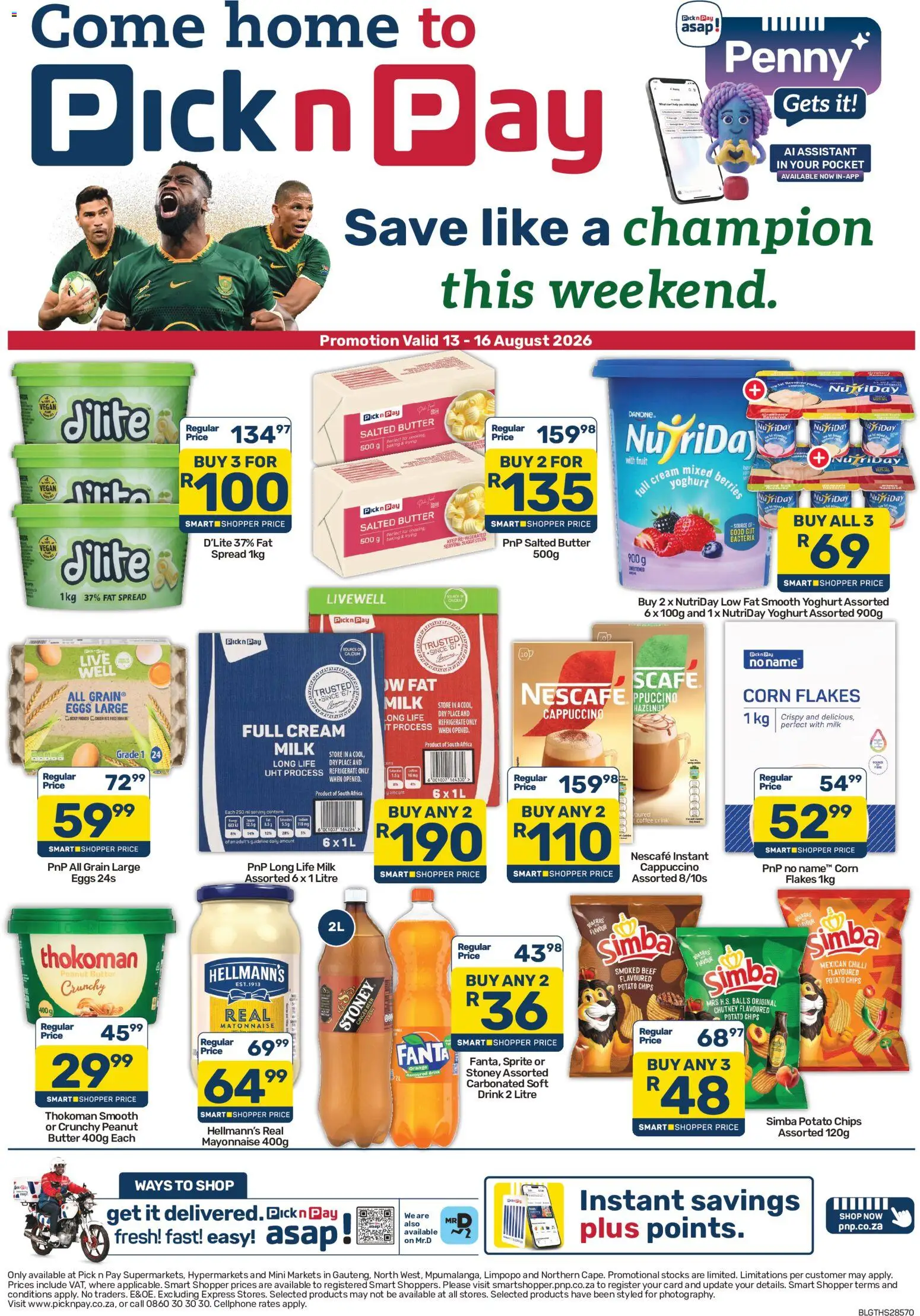 Inland Provinces - Weekend Specials