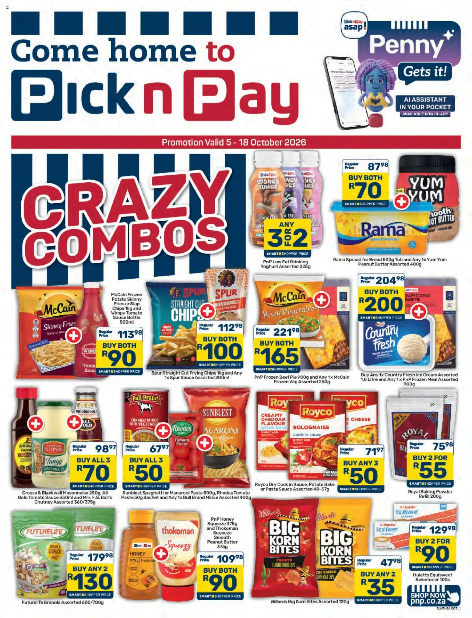 Crazy Combo Specials