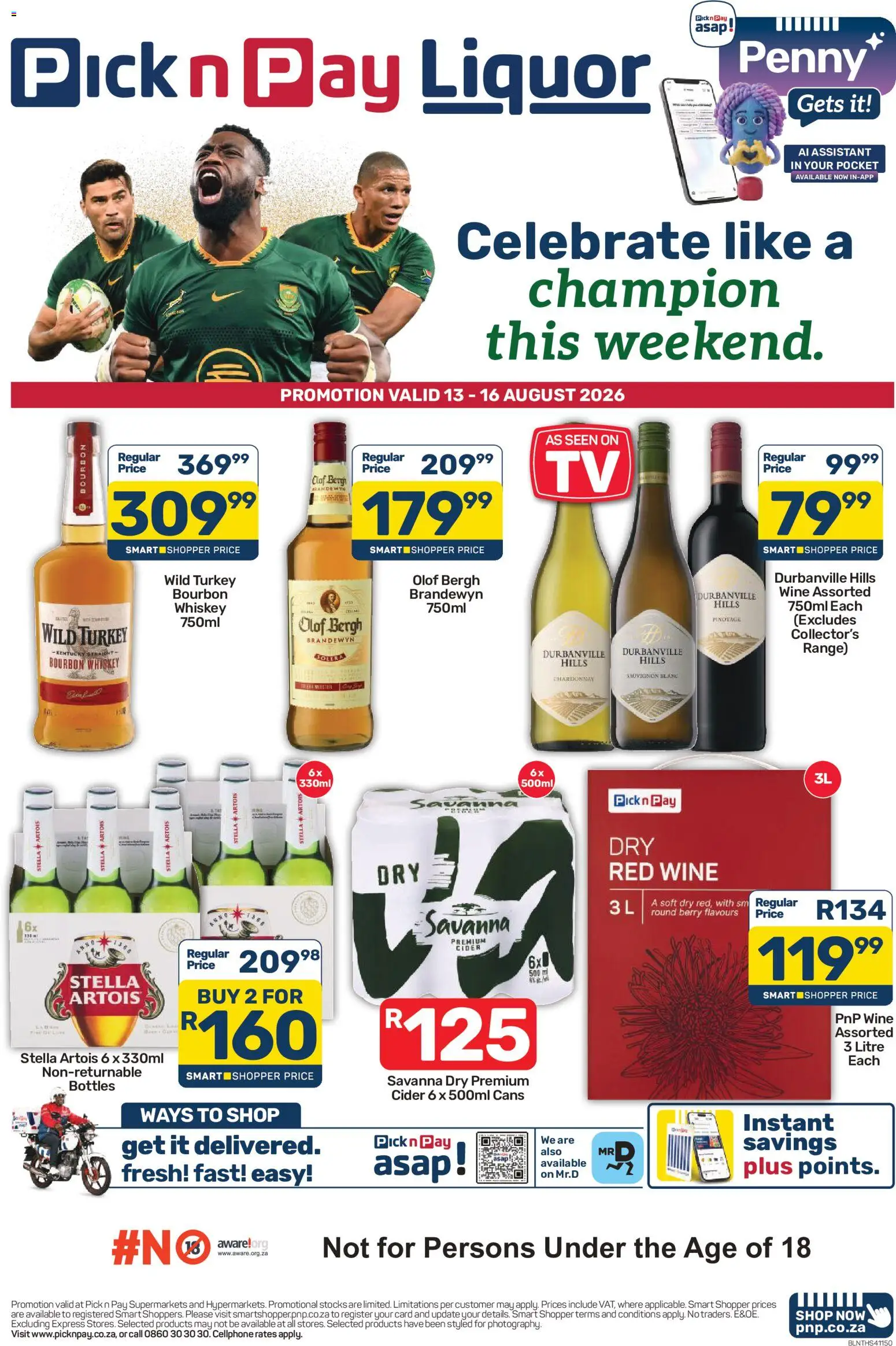 Weekend Liquor Specials