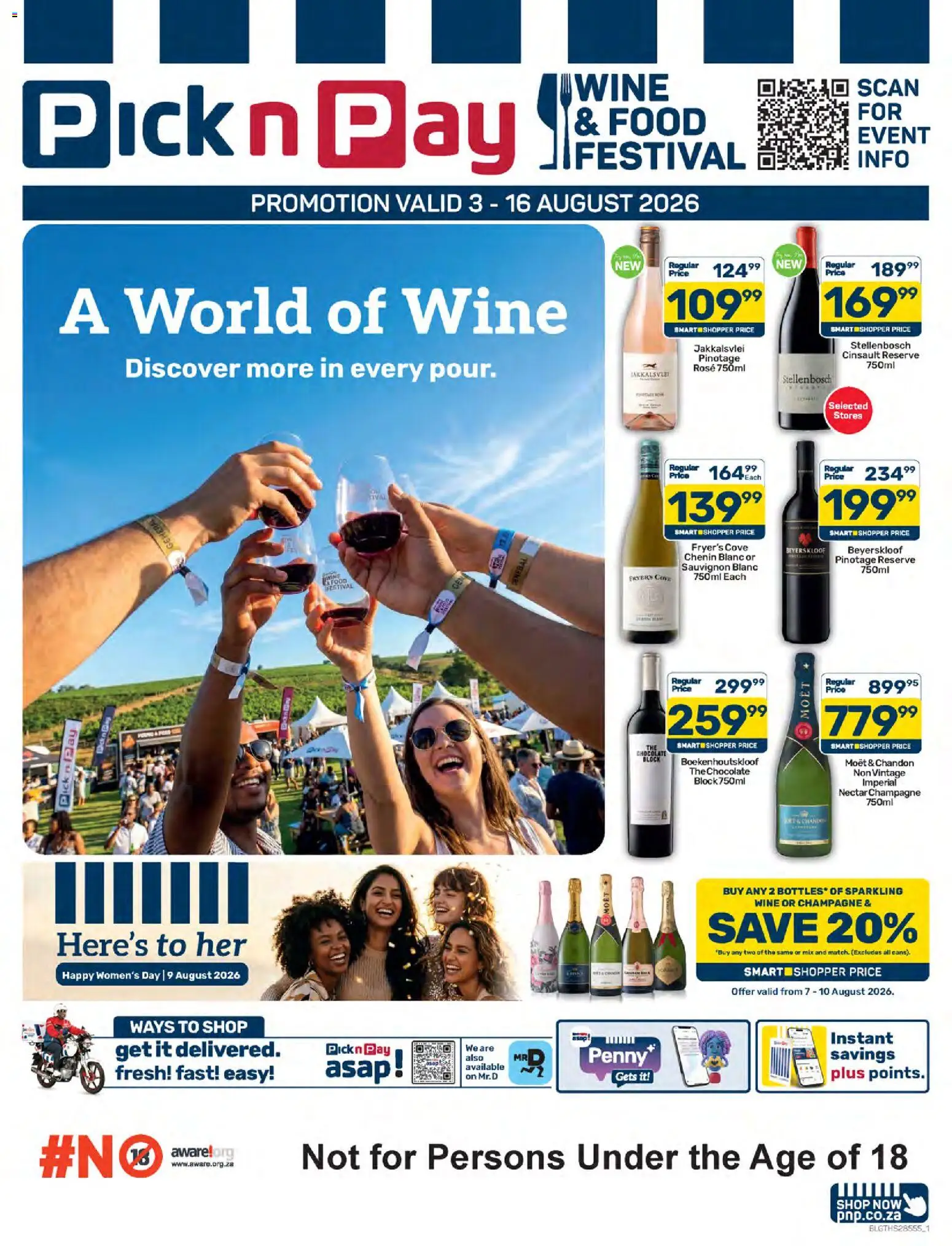 Wine Festival Specials